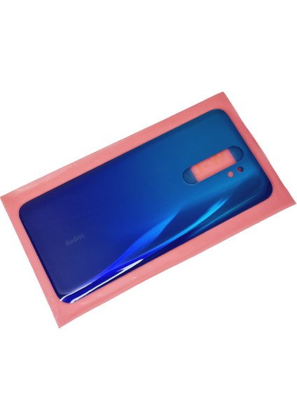 Redmi Note 8 Pro Arka Pil Batarya Kapağı (Cam) Mavi modelleri