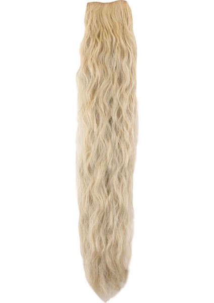 Fiber Sentetik Kabarık Dalgalı 8 Parça Çıt Çıt - Balköpüğü Platin Röfleli fiyatları