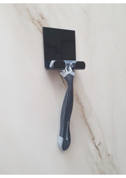 Yapışkanlı Paslanmaz Banyo Düzenleyici, Jilet ve Lif Tutucu