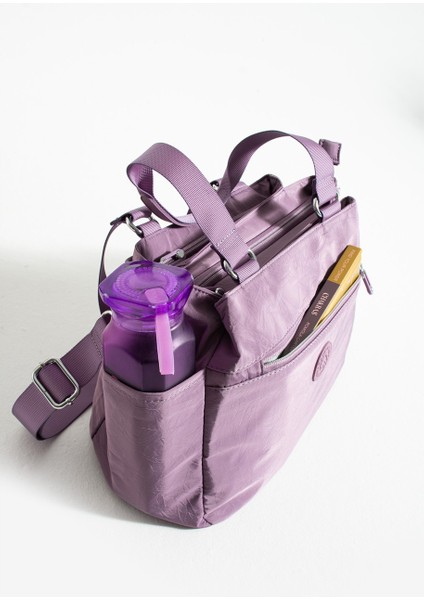 Kadın 5 Gözlü Suya Dayanıklı Paraşüt Kumaş Ayar Çapraz Askılı El ve Omuz Çantası 4016 modelleri