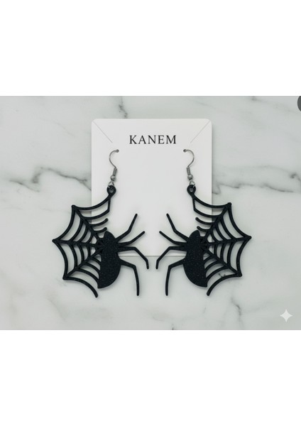 Örümcek Ağı Küpeler