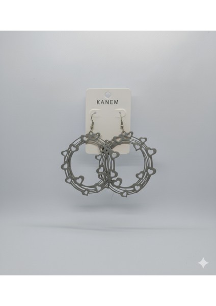 Kalpli Halka Küpeler