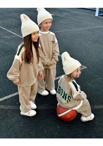 La’ciel Paris CHONS baskılı unisex çocuk eşofman takımı fırsatları