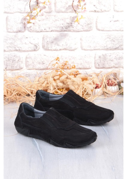 42326 Nubuk Comfort Rahat Esnek Hakiki Deri Erkek Ayakkabı