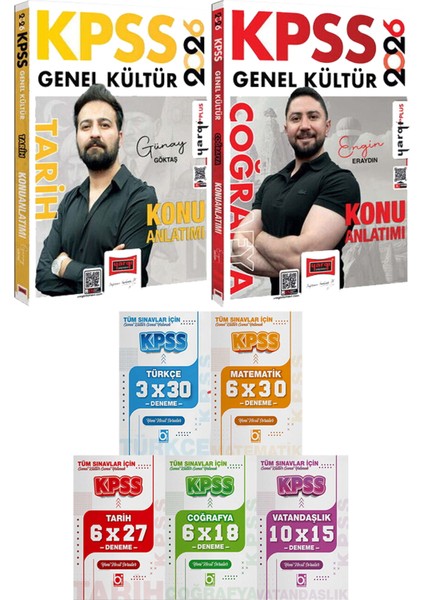 2026 Kpss Tarih Coğrafya Konu Anlatımı - 5 Ders 31 Deneme