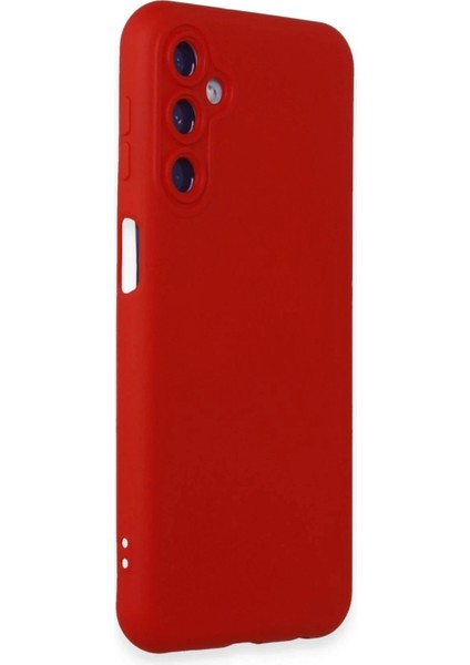 Samsung Galaxy M34 5g Kılıf Nano Içi Kadife Silikon - Kırmızı fiyatları