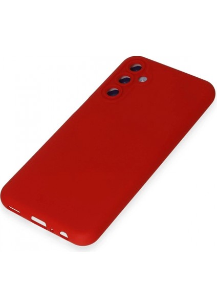 Samsung Galaxy M34 5g Kılıf Nano Içi Kadife Silikon - Kırmızı fırsatları