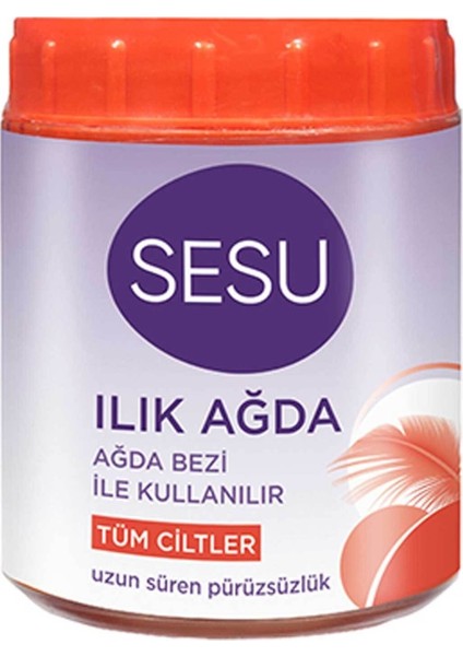 12 Adet 250 gr Ilık Ağda, Rahat ve Kullanışlı Bakım Ürünü
