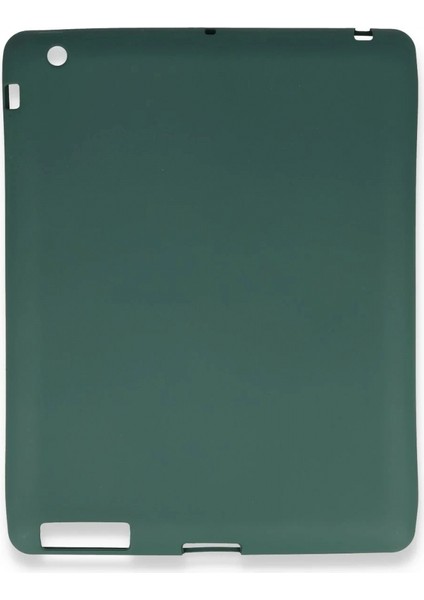 iPad 4 9.7 Kılıf Evo Tablet Silikon - Yeşil