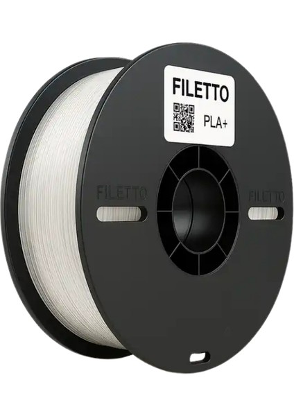 Pla+ Natural 3D Filament 1.75MM 1kg