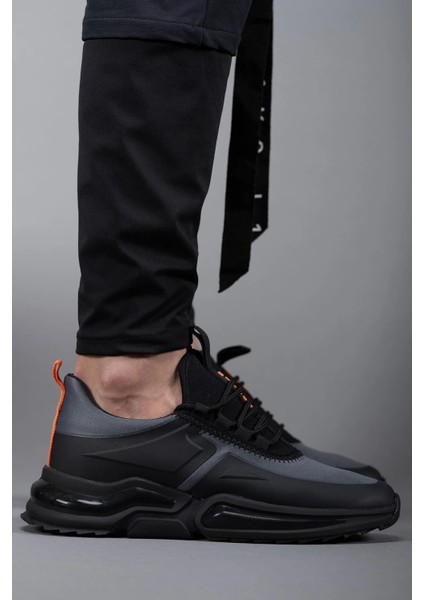 Siyah, Spor Ayakkabı, - Koşu,ve Günlük, Kullanım,ortopedik Tabanlı modelleri