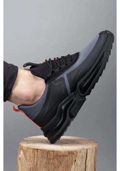 Siyah, Spor Ayakkabı, - Koşu,ve Günlük, Kullanım,ortopedik Tabanlı fırsatları