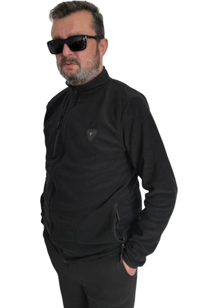 Polar Battal Büyük Beden Kadın Erkek Unisex Kapşonsuz Fermuarlı 3 Cepli Sweet fırsatları