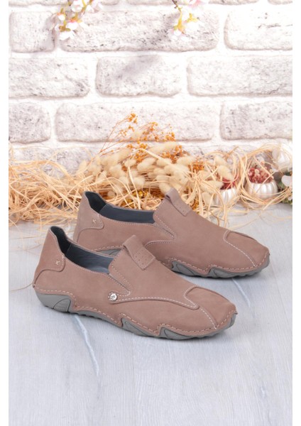 42323 Nubuk Comfort Rahat Esnek Hakiki Deri Erkek Ayakkabı