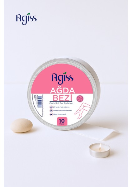 Rulo Ağda Bezi 10 M, Rahat ve Pratik Kullanımıyla Güzelliğinize Kolayca Ulaşın indirimleri