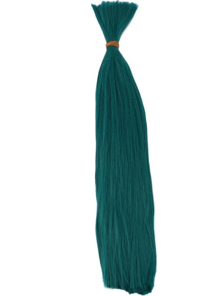 Koyu Yeşil Renkli Sentetik Boğum Saç - 1kg fiyatları