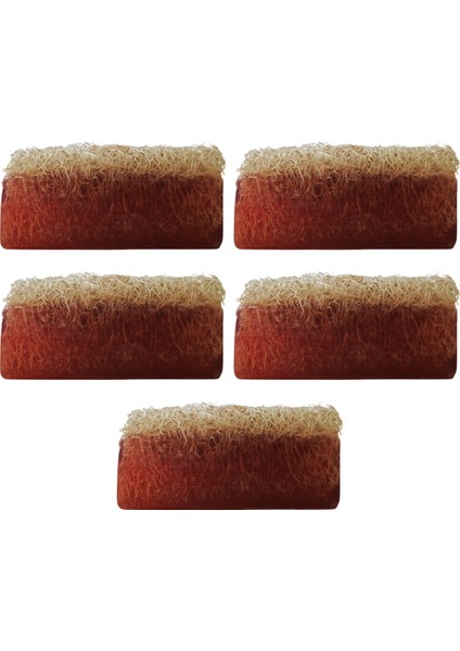 5'li Set Kabak Lifli Kil Sabunu(Peeling Etkili)