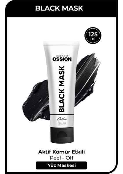 Derin Temizleyici Siyah Maske 125 Ml, Cilt Bakımı, Yüz Maskesi, Parlaklık Verici