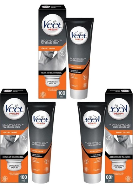 Tüy Dökücü Jel 100 ml Erkekler Için, Güçlü ve Etkili Temizlik Için Uygun