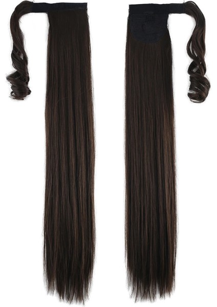 Bağlamalı Düz At Kuyruğu - Açık Kahve fiyatları