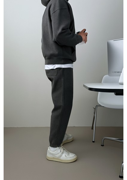 Erkek Eşofman Takımı Şardonlu 3 Iplik Içi Polarlı Günlük eşofman takımı 3iplik-Takım modelleri