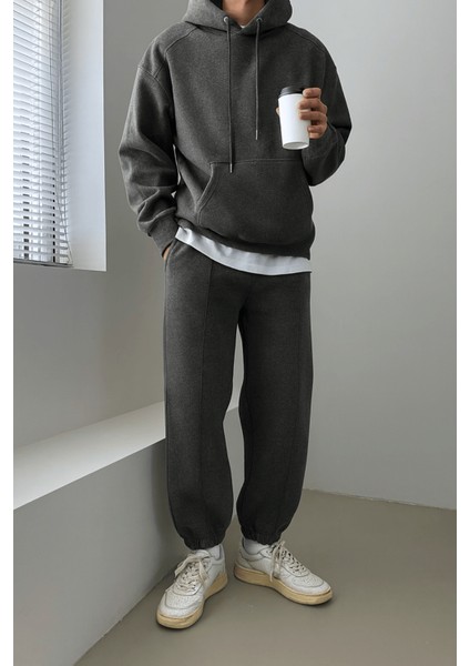 Erkek Eşofman Takımı Şardonlu 3 Iplik Içi Polarlı Günlük eşofman takımı 3iplik-Takım indirimleri