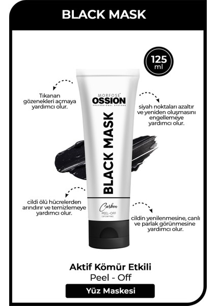 Derin Temizleyici Siyah Maske 125 Ml, Cilt Bakımı, Yüz Maskesi, Parlaklık Verici fiyatları