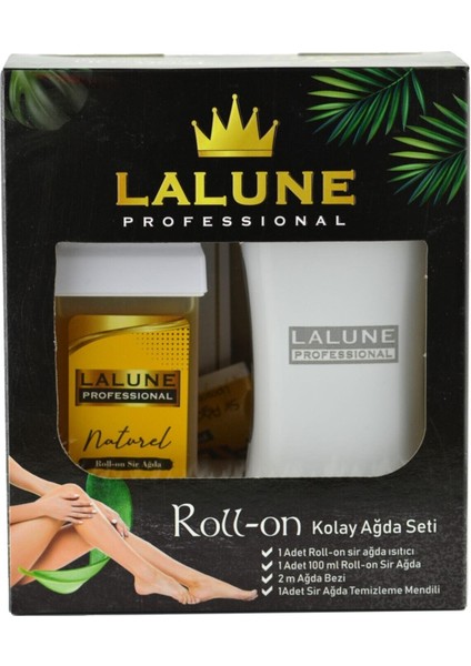 Kolay ve Profesyonel Siyah Ağda Seti, Pratik Kullanım Için Ideal Seçim