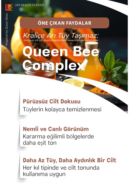 Doğal Tüy Dökücü Krem Seti, Unisex, 6'lı, Güçlü ve Hassas Formül fiyatları