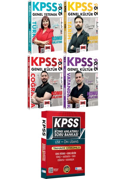 2026 Kpss Türkçe Tarih Coğrafya Vatandaşlık Konu Anlatımı - Lise Önlisans Konu Ant. Soru