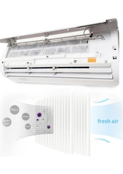 Ev ve Ofis Duvar Tipi Klima Toz Filtresi 14 Adet