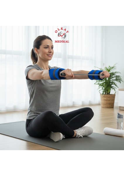 El ve Ayak Ağırlığı | 2,5 kg x 2 | Cırtlı Ayarlanabilir | Fitness - Kondisyon - Spor | Egzersiz - Rehabilitasyon - Pilates | fiyatları