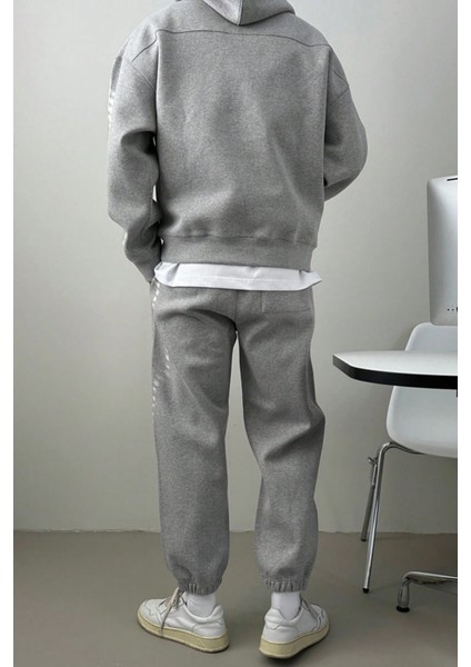 Erkek Eşofman Takımı Şardonlu 3 Iplik Içi Polarlı Günlük eşofman takımı 3iplik-Takım fırsatları