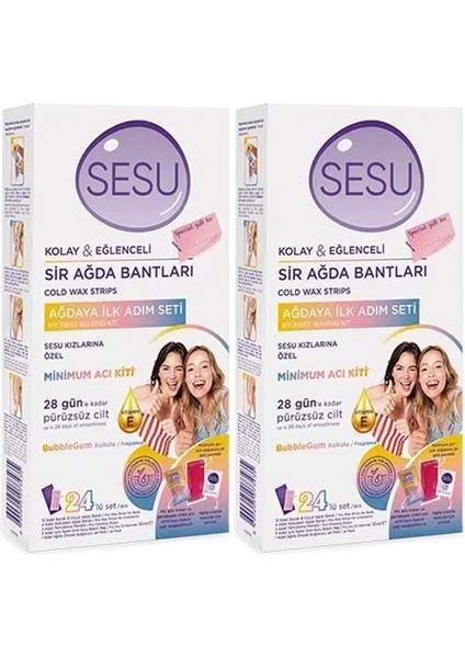 24'lü Ağda Bandı Seti, Ilk Adım Serisi, 2'li Paket