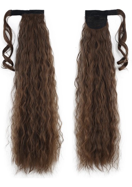 Bağlamalı Kabarık Dalgalı At Kuyruğu - Kumral fiyatları