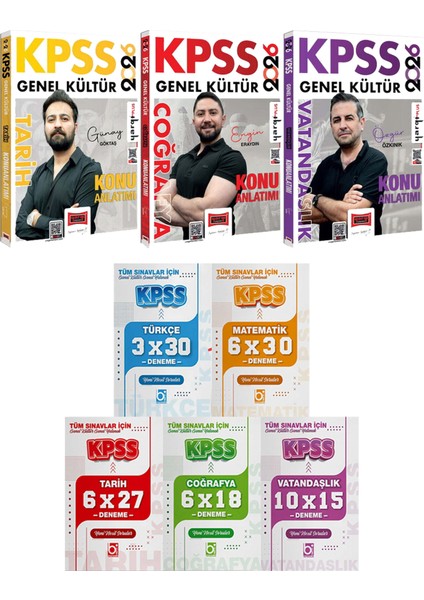 2026 Kpss Tarih Coğrafya Vatandaşlık Konu Anlatımı - 5 Ders 31 Deneme