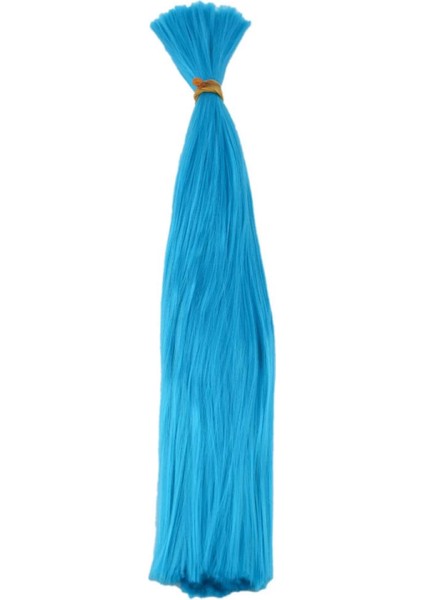 Turkuaz Mavi Renkli Sentetik Boğum Saç - 1kg fiyatları