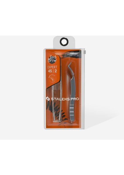 L Şekilli Profesyonel Çentikli Kirpik Cımbızı 40'lı fırsatları