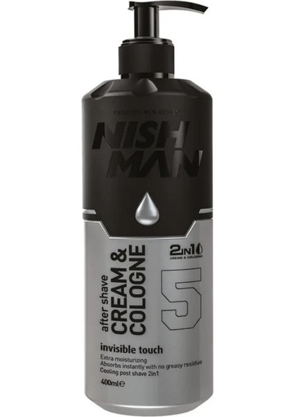 Tıraş Sonrası Krem ve Kolonya Seti, 400 Ml, Ferah ve Tazelik Dolu Kokuyla