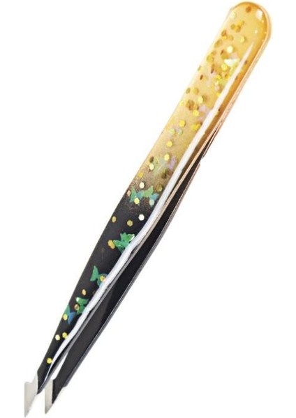 Yan Ağızlı Parlak Simli Cımbız, Pratik ve Şık Tasarım