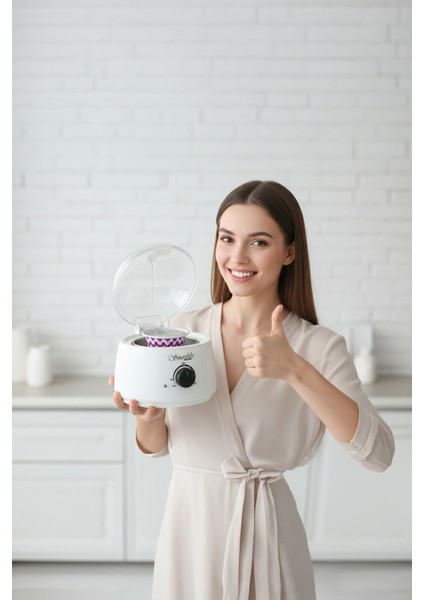 1kg Pudralı Kalıp Ağda, Spatula ve Temizleyici Losyon Seti modelleri