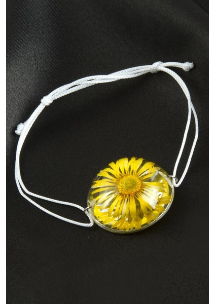 Ds-Derin Papatya Epoksi Bileklik-Sarı fiyatları