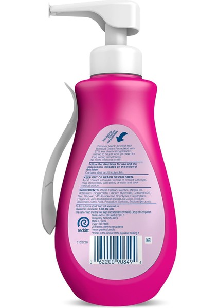 Bacak ve Vücut Için Tüy Dökücü Jel Krem 400ML, Ferah ve Pürüzsüz Cilt Için fiyatları