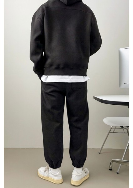 Erkek Eşofman Takımı Şardonlu 3 Iplik Içi Polarlı Günlük eşofman takımı 3iplik-Takım fırsatları