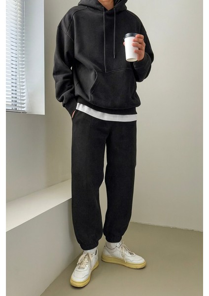 Erkek Eşofman Takımı Şardonlu 3 Iplik Içi Polarlı Günlük eşofman takımı 3iplik-Takım indirimleri