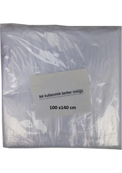 Tek Kullanımlık Berber Önlüğü 50 Adet Naylon Bantlı, Temiz ve Pratik Kullanım
