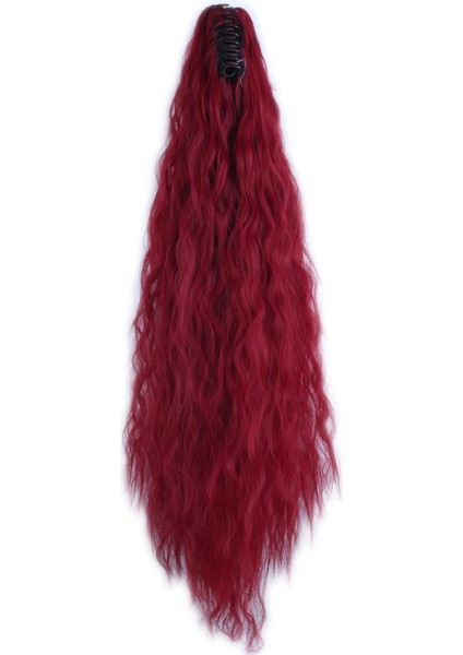 Tokalı Kabarık Dalgalı At Kuyruğu - Kızıl fırsatları