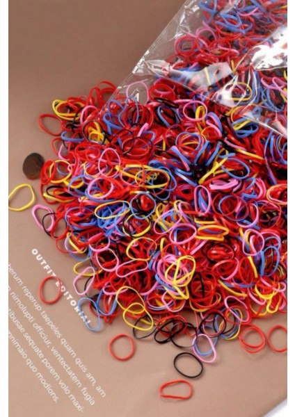 Saç Örgü Lastiği 350'LI