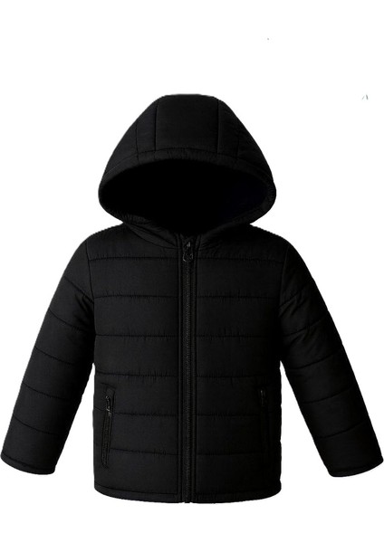 Çocuk Mont - Polar Astarlı Su Itici Mikrofiber Dolgulu Mont Kaban fırsatları