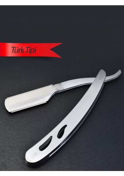 Paslanmaz Çelik Ustura Türk Modeli 721293, Şık ve Dayanıklı Erkek Bakım Ürünü fiyatları